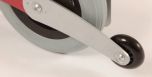 Anti-Tip attached to wheel for stability