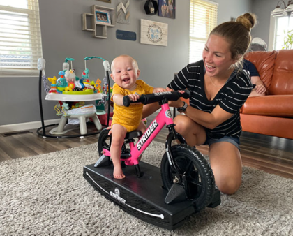 STRIDER 12 in. No Pedal Balance Bike Optional Rocking Base