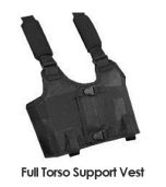 Convaid Chest Harness Trunk Support Options - Rodeo/Safari