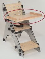 Theradapt Wood Tray, Odyssey Chair