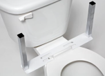 Inspired By Drive U-Shape Mounting Base Only for Toilet Support and/or Armrests   