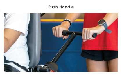 Universal push 2025 handle for tricycle