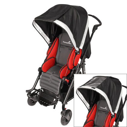 Stroller clearance canopy cover