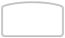 Keekaroo Replacement Height Right Foot Plate