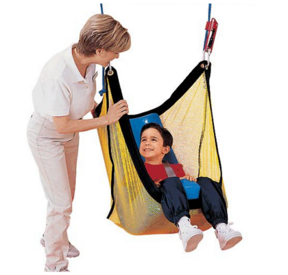 Tumble Forms Net Swing with Positioning Seat