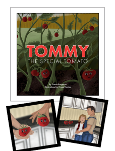 TOMMY: The Special Tomato Children's Book
